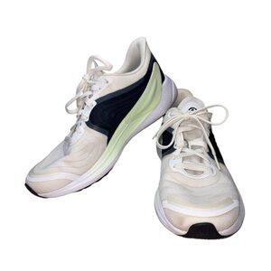 Lululemon Women’s Blissfeel 2 Running Shoe White/Black/Kohlrabi Green Size 11